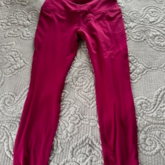Hot Pink Yoga Pants - Picture 7 of 7